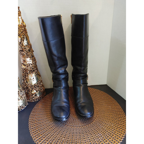 Michael Kors Rory Leather Boots Size 6M - Picture 4 of 6